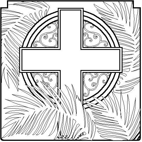 Easter coloring pages and printables for holy week