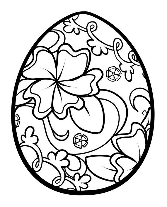 Unique spring bunny coloring pages coloring easter eggs easter colouring