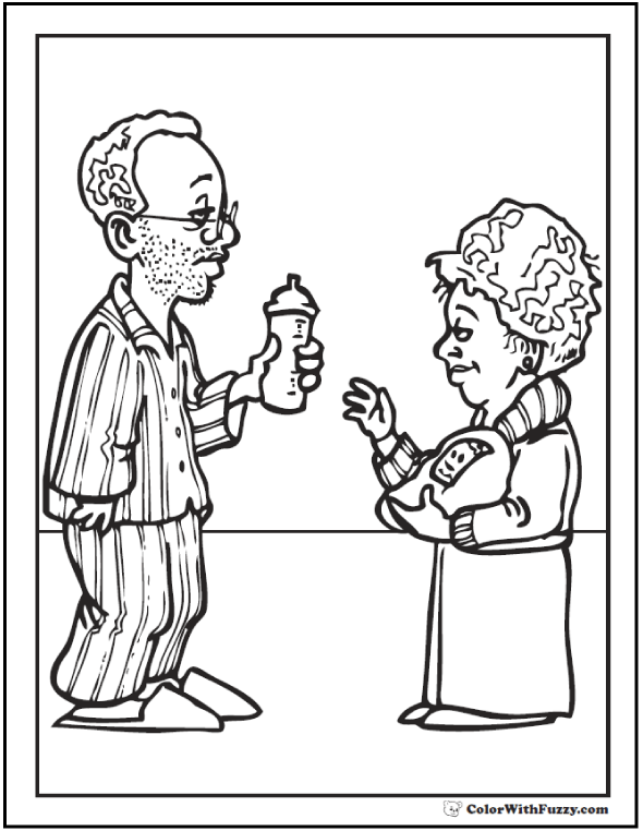 New fathers day coloring sheets new parents