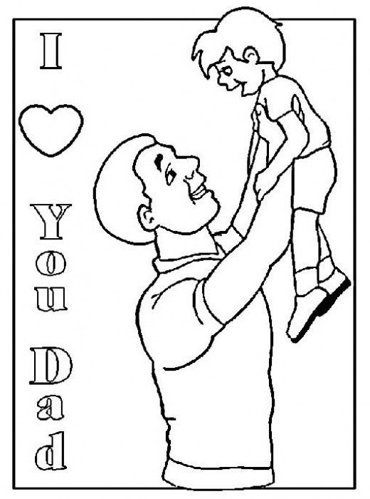 Fathers day coloring pag fathers day coloring page happy fathers day imag fathers day crafts