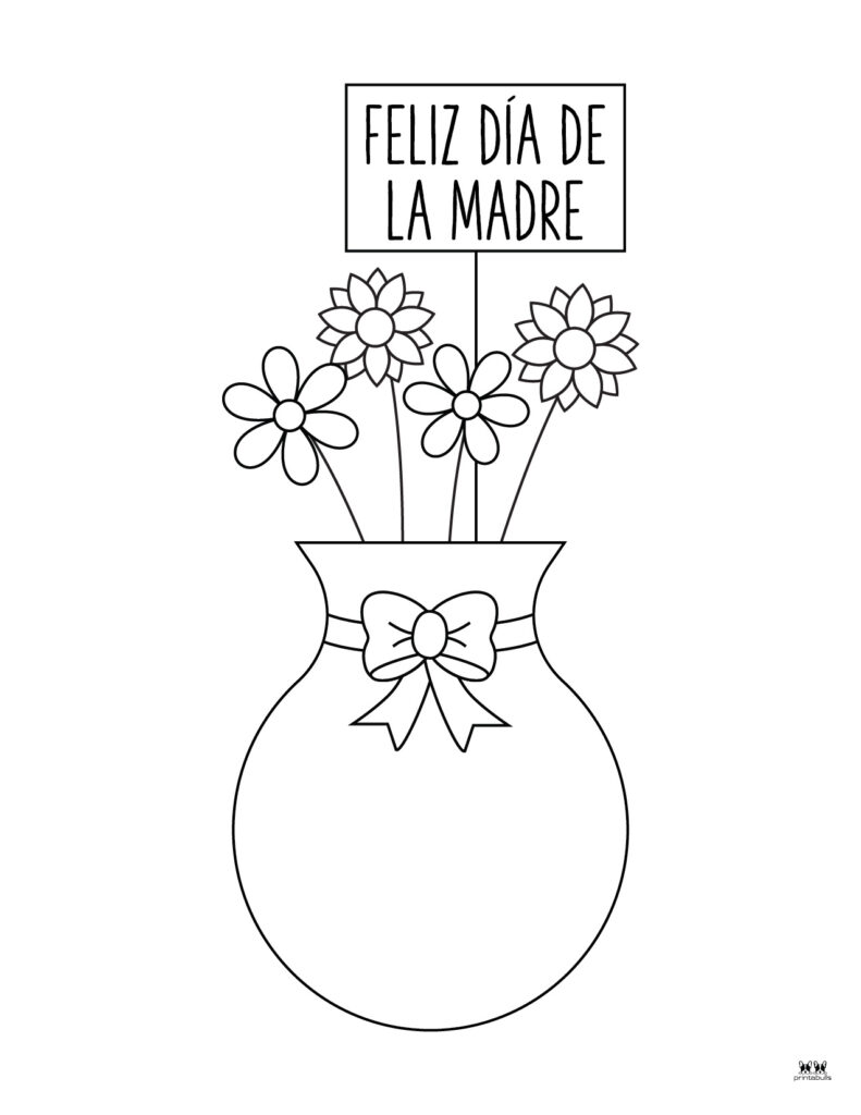 Mothers day coloring pages