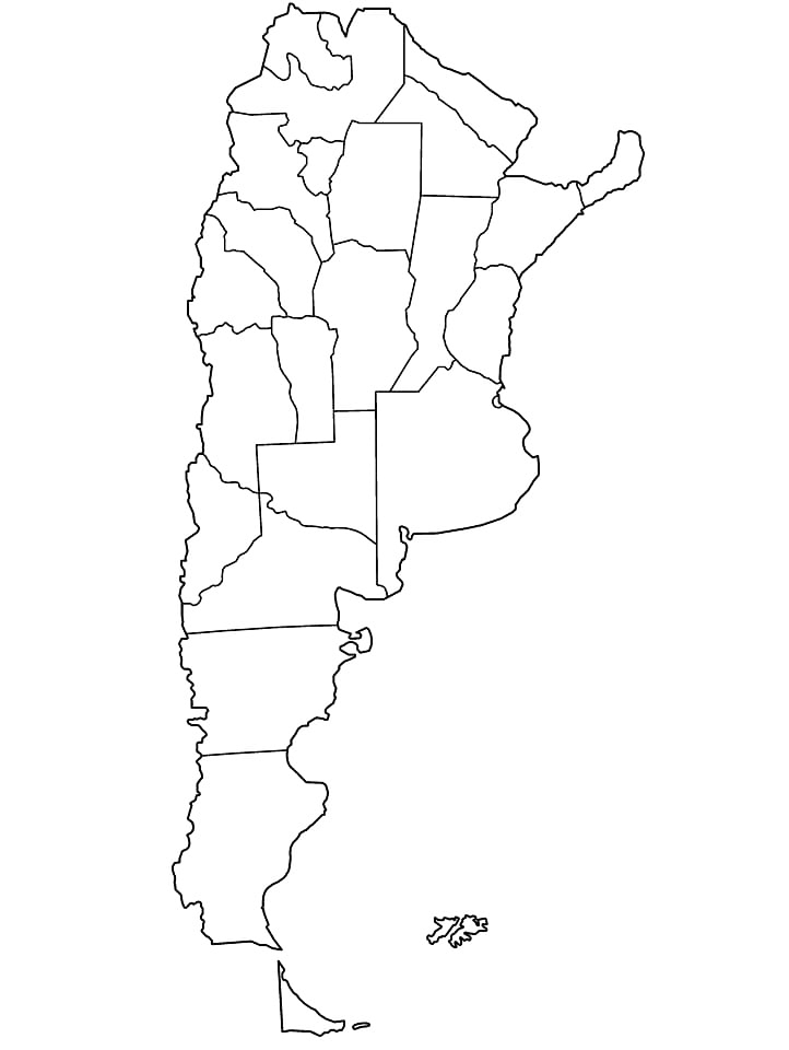 Argentina coloring pages