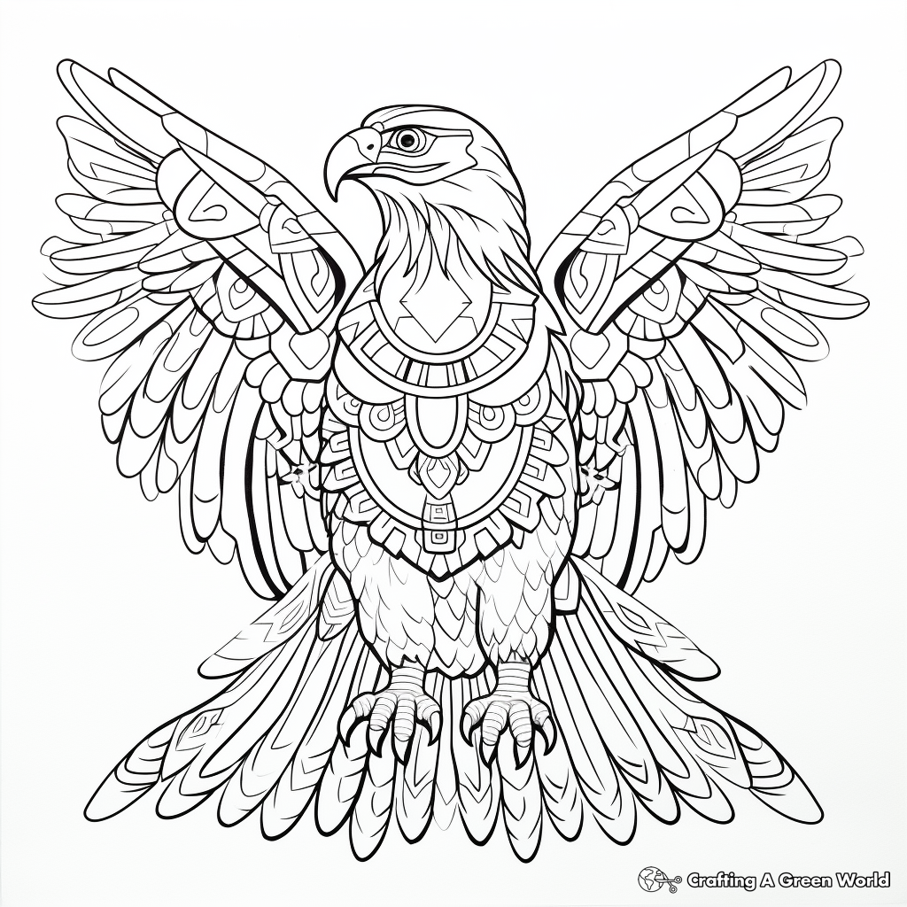 Spirit animal coloring pages