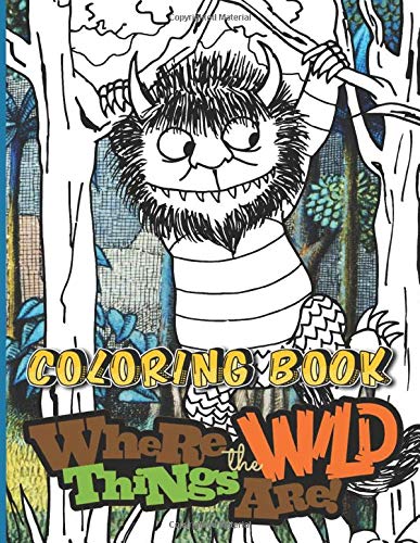 Where the wild things are coloring book where the wild things are fantastic adults coloring books true gifts for family by cruz butler