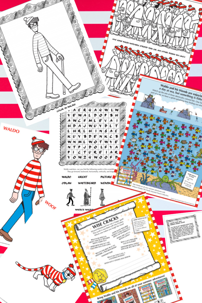 Wheres waldo free games printables â kids activities blog