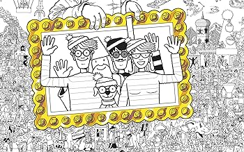 Wheres wally the colouring book martin handford books