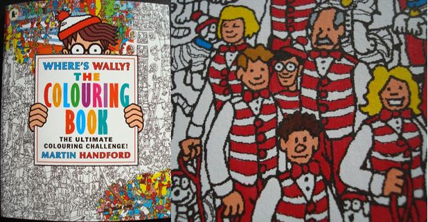 Wheres wally the colouring book â a review colouring in the midst of madness