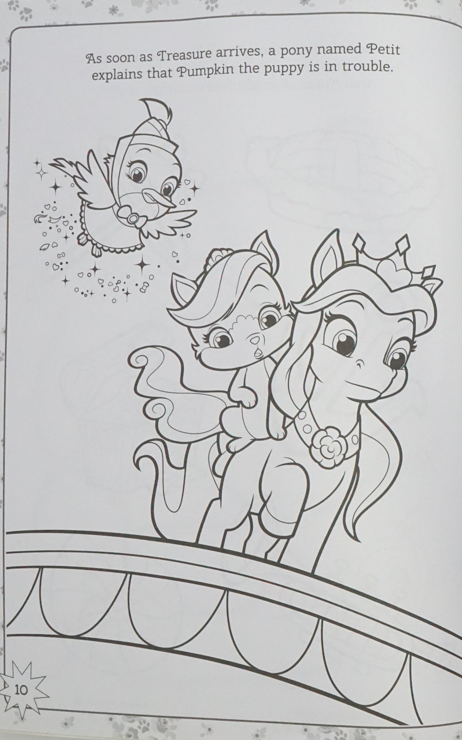 Pets and paws coloring book with crayons whisker haven tales with the â