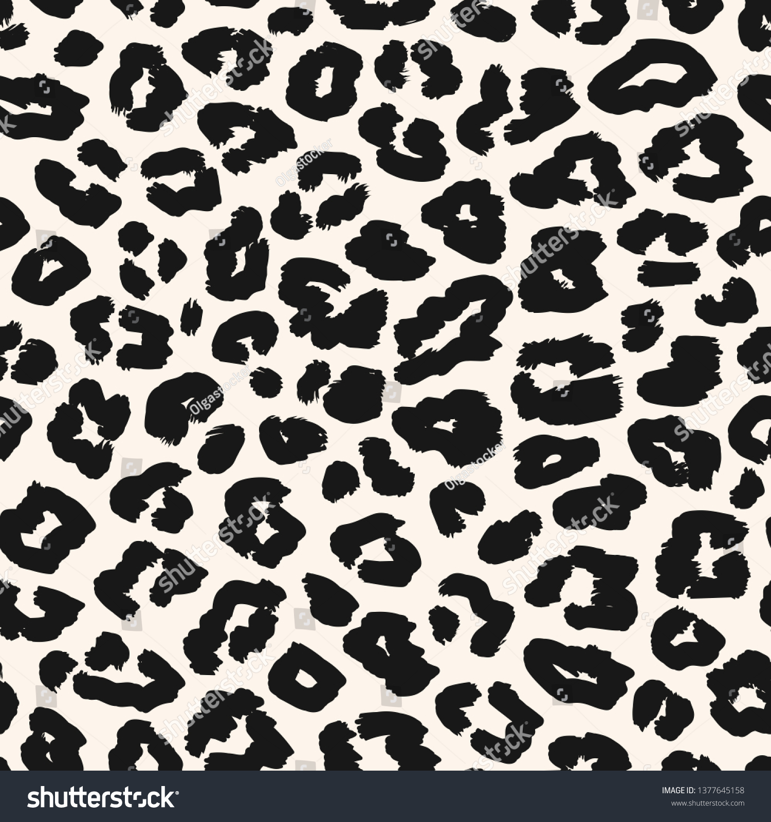 Shades Animal Print Wallpaper Leopard Jaguar Spots Black White Silver