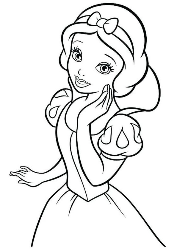 Coloring pages snow white coloring pages for kids