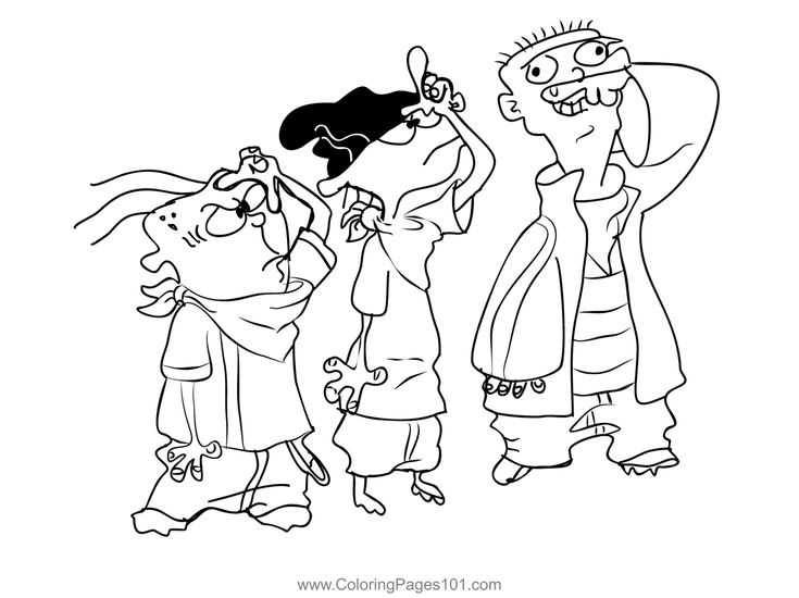 Ed eddn eddy coloring page ed edd n eddy coloring pages edd