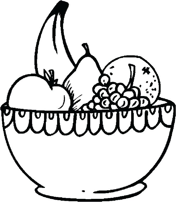 Free printable fruit coloring pages for kids