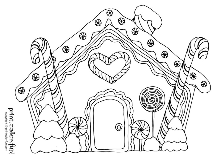 Free christmas coloring pages