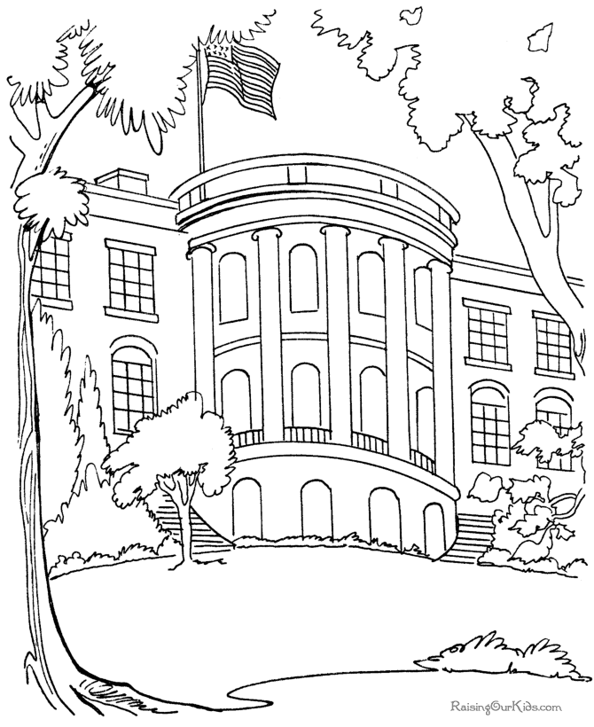 The white house coloring pages house colouring pages coloring pages coloring book pages