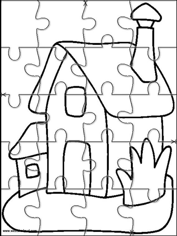 Printable jigsaw puzzles to cut out for kids houses coloring pages free jigsaw puzzles sunday school coloring pages printable puzzles