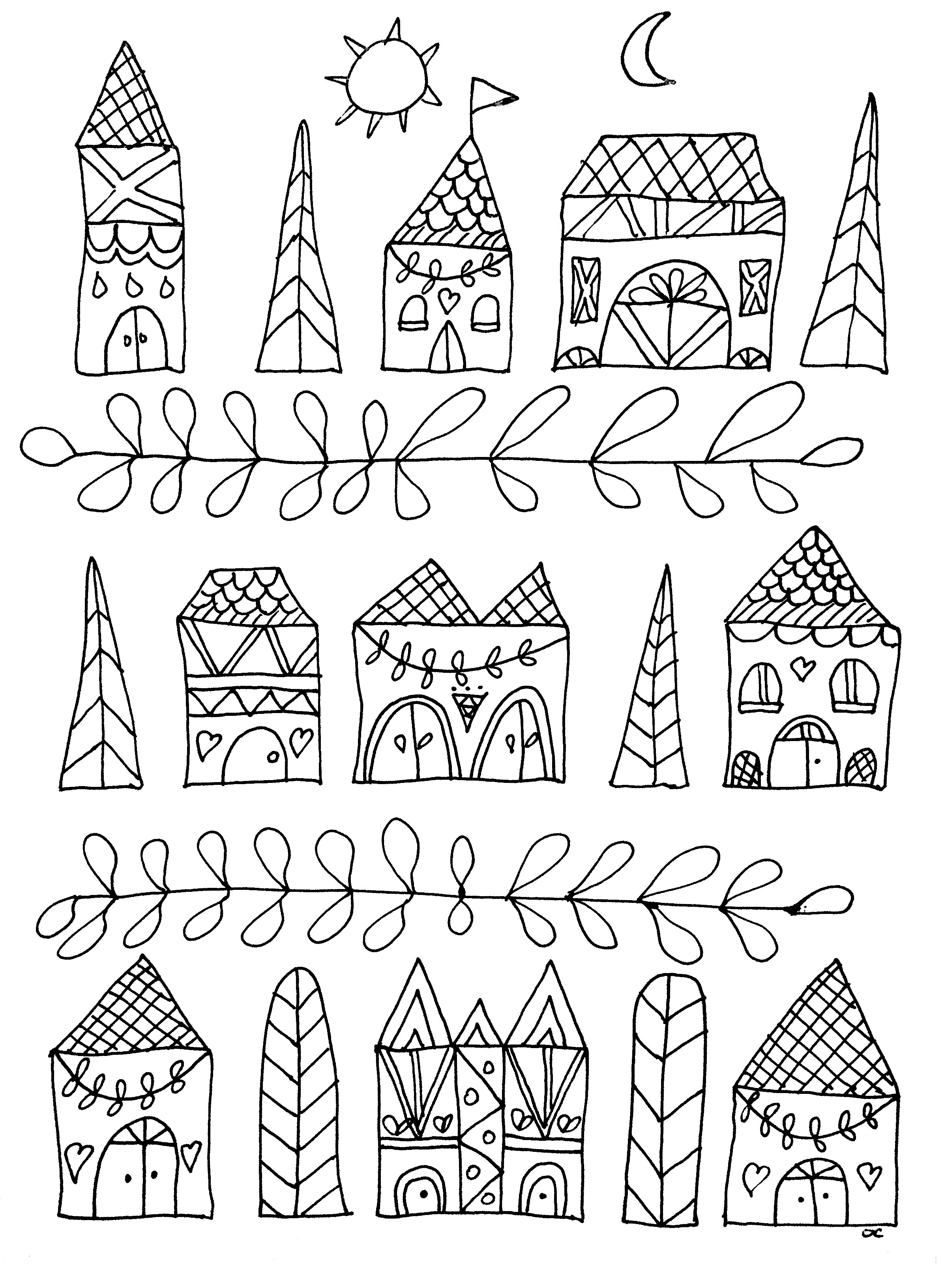 Simple houses