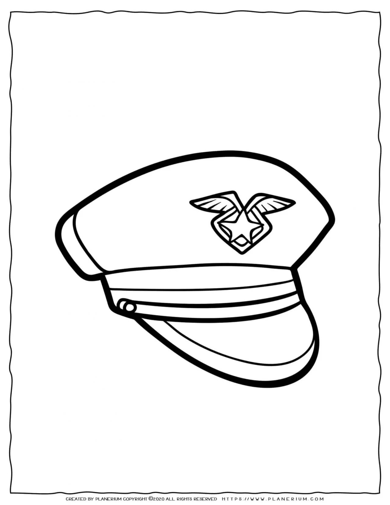 Clothes coloring page