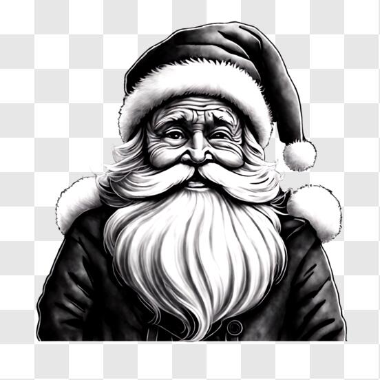 Download santa claus drawing