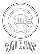 Chicago white sox logo coloring page free printable coloring pages