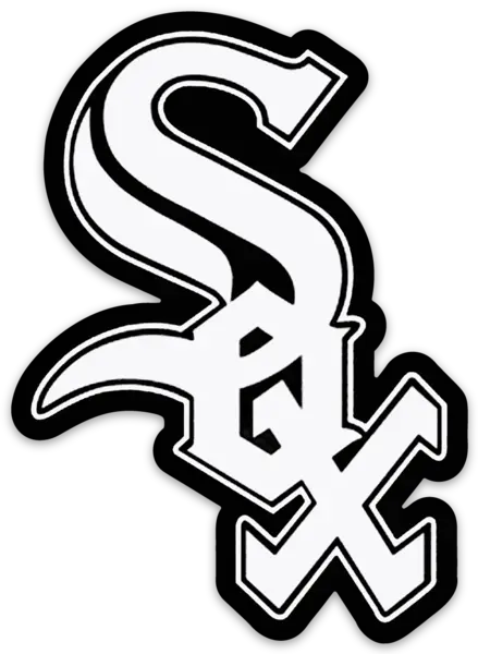 Chicago white sox traditional sox logo type mlb baseball die