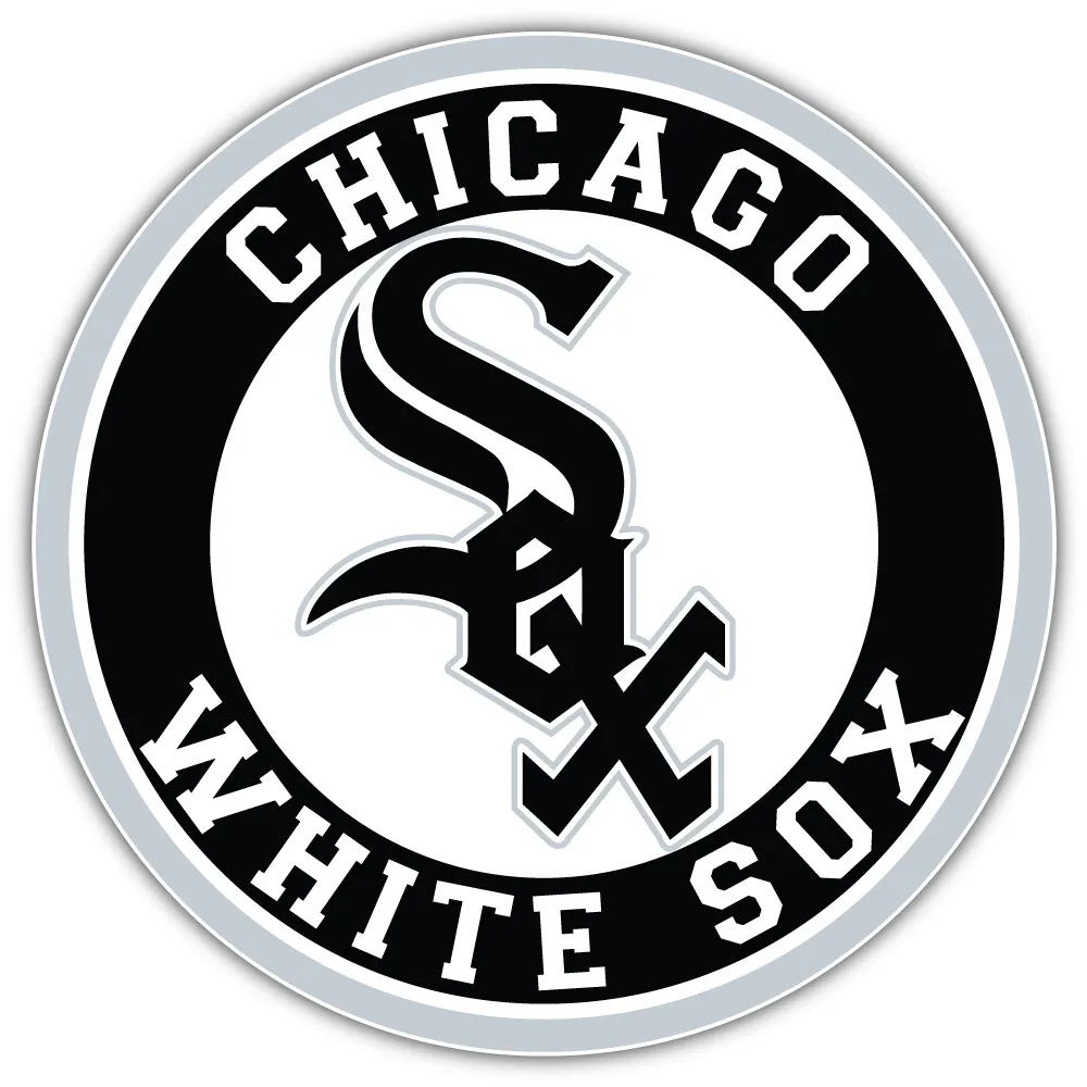 Chicago white sox mlb baseball sport logo car bumper sticker decal sizes