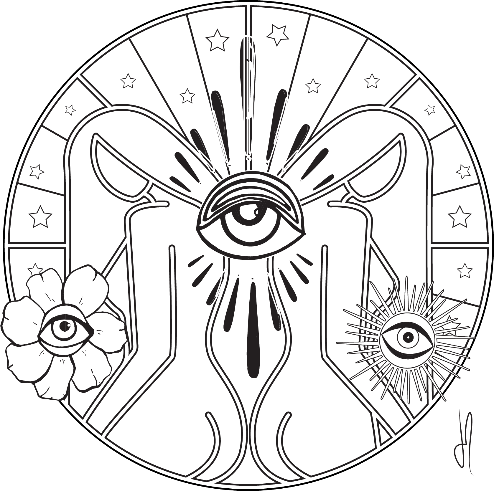 Zodiac coloring pages â ja