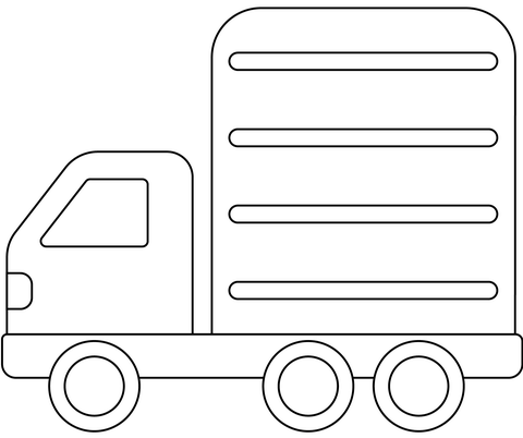 Articulated lorry emoji coloring page free printable coloring pages