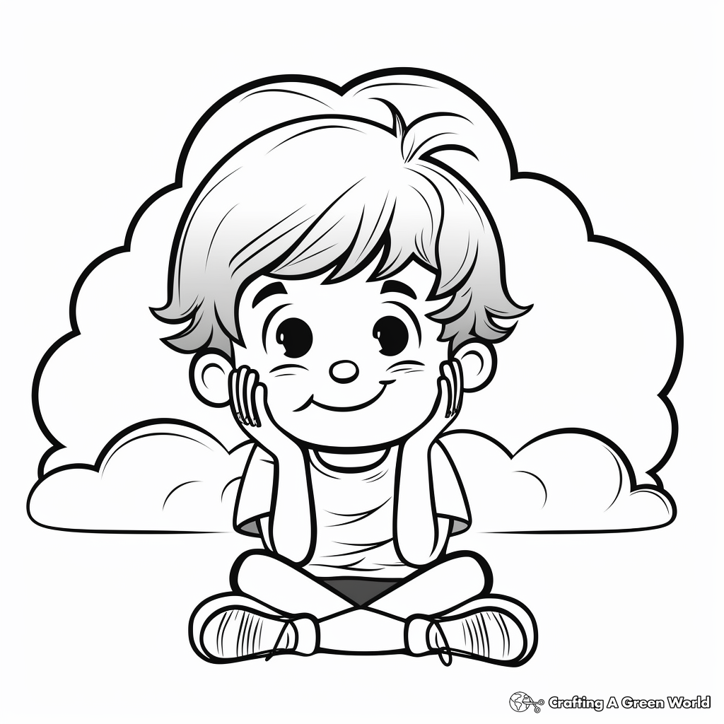 Thinking of you coloring pages