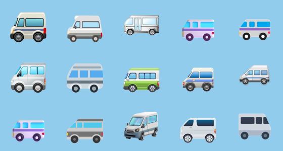 Ð minibus emoji