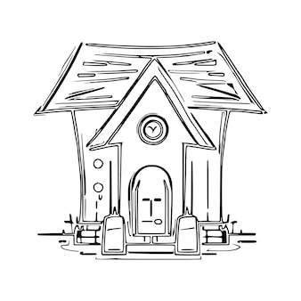 Page house coloring pages images