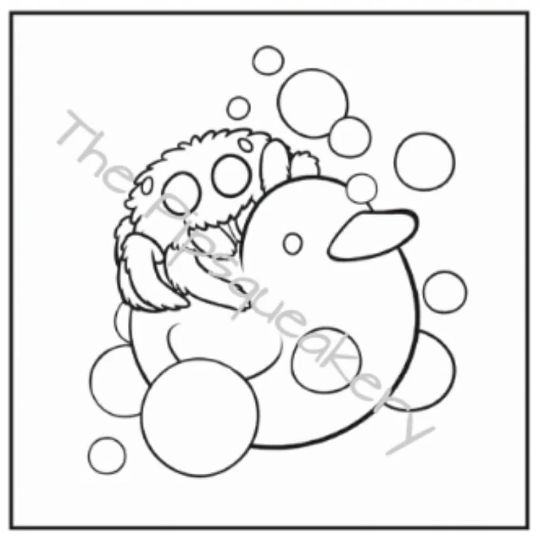 Cuddly critters coloring book â the pipsqueakery