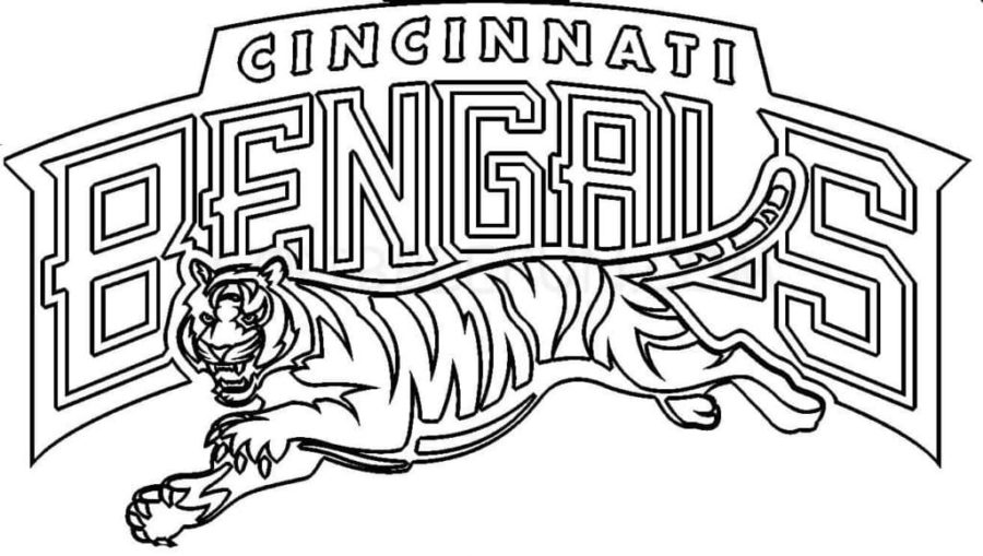 Bengals coloring pages