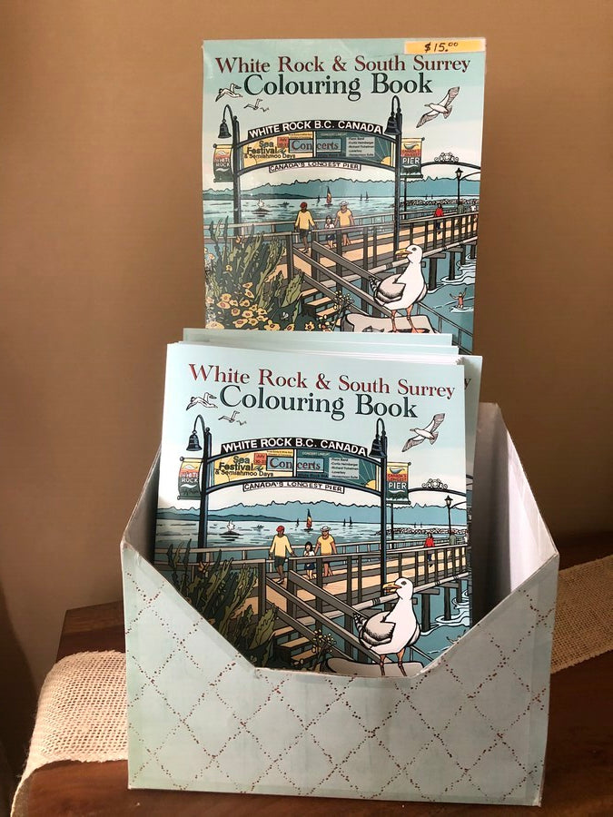 White rock south surrey coloring book â not for long boutique