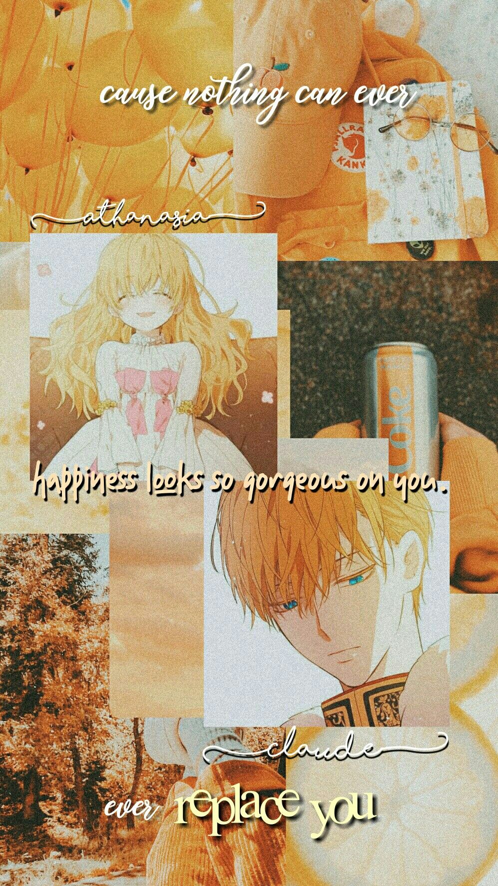 Claude athanasia who made me a princess wallpaper yellow by key hãnh áºnh anime cãng chãºa