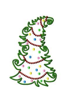 Whoville tree coloring page