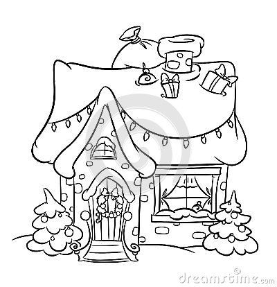 Whoville houses coloring pages