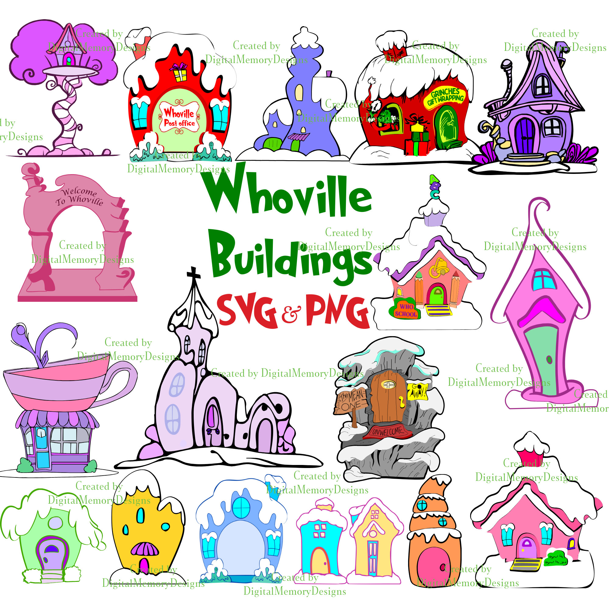 Whoville house template