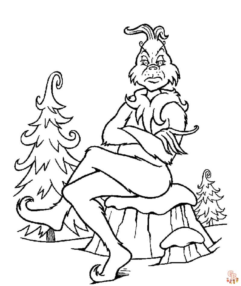 Printable whoville coloring pages free for kids and adults