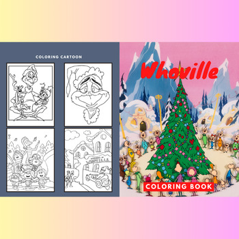 Whoville coloring pages for students preschool pre