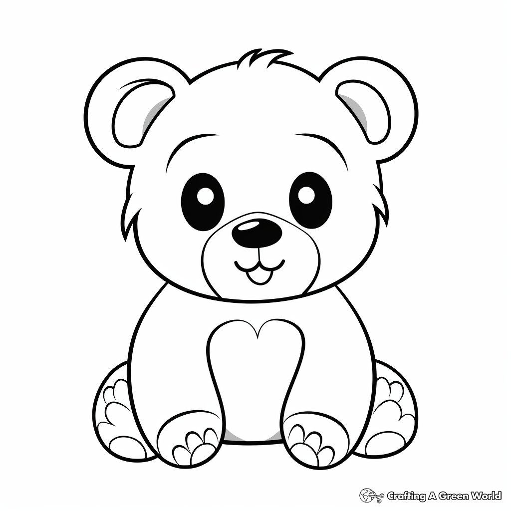 Cute animal coloring pages