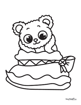 Bear coloring pages