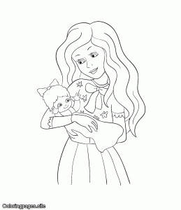 Princess coloring pages