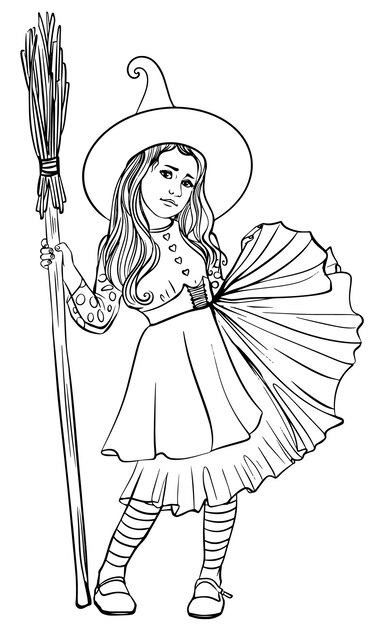 Page witch coloring pages images