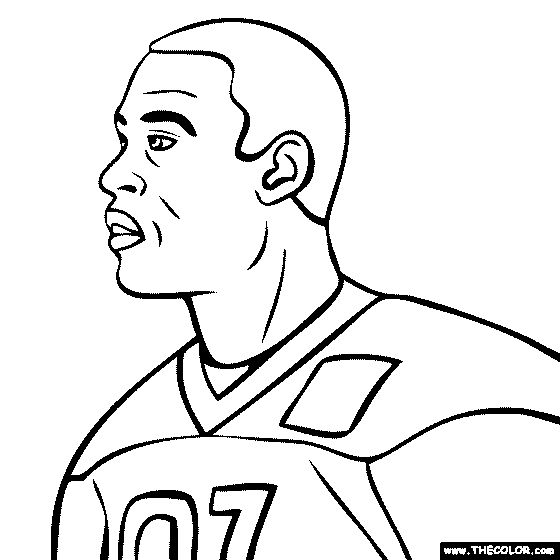 Football players online coloring pages