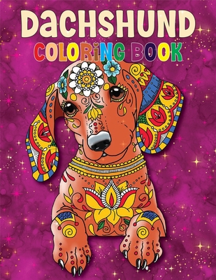 Dachshund coloring book the wiener dog coloring book beautiful gift for dachshund lovers coloring book for all paperback one more page