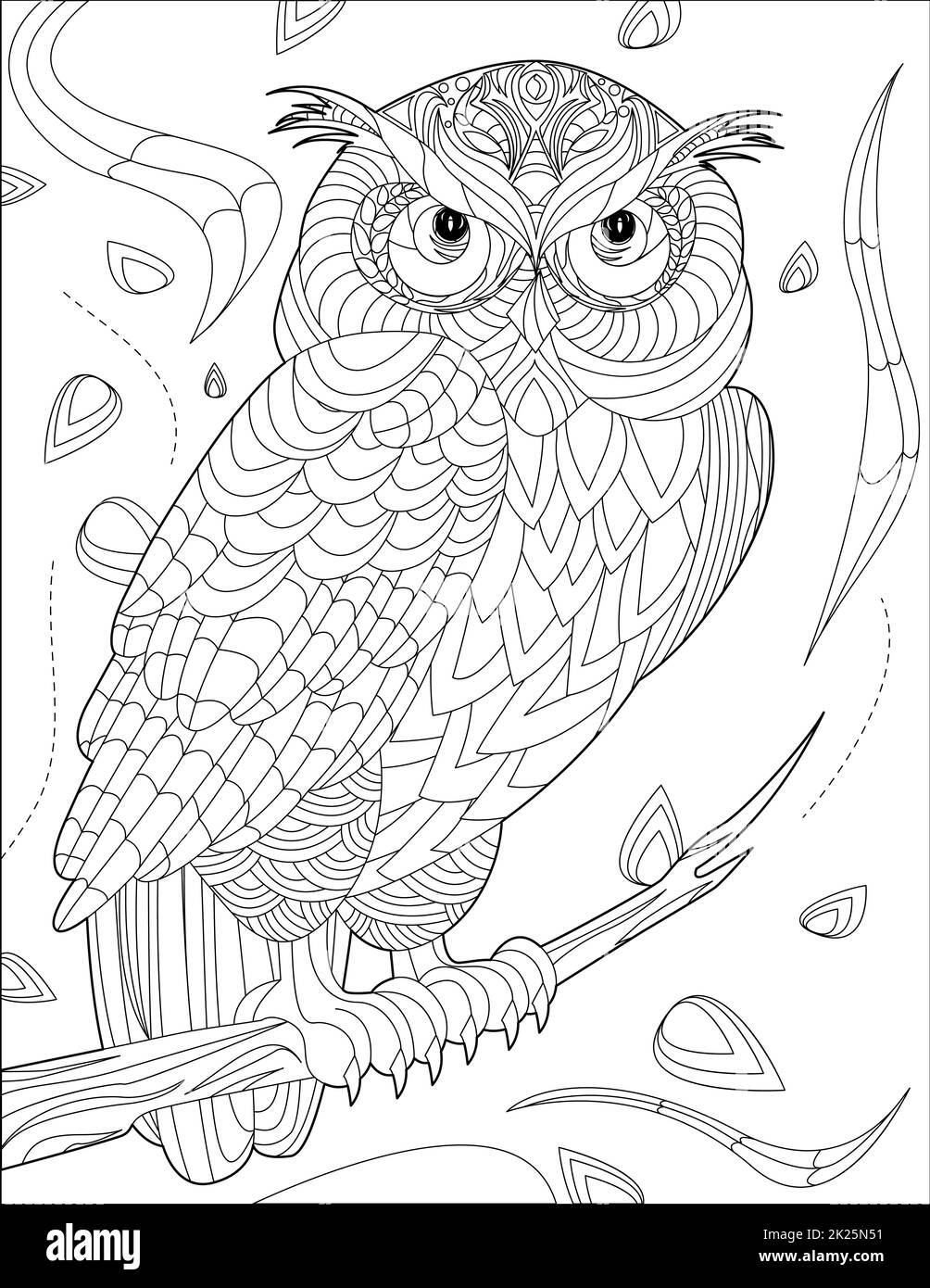 Wild forest animals coloring book hi