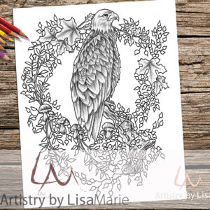 Printable coloring pages wild animals â artistry by lisa marie