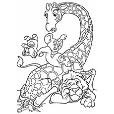 Top free printable wild animals coloring pages online