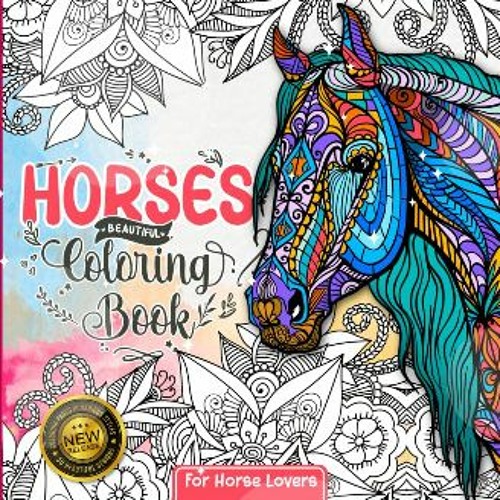 Stream ebook pdf â horses coloring book for girls ages