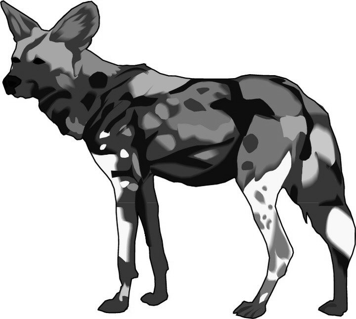 Free wild dog coloring pages